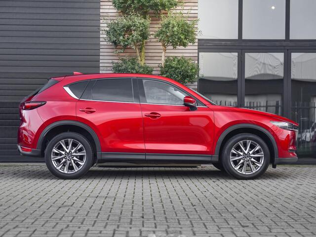 Mazda CX-5 2.5 SkyActiv-G 194 GT-M Feestdagen geopend bel voor een afspraak. Leren bekleding, Adaptief cruise control, Camara 360, Apple Carplay