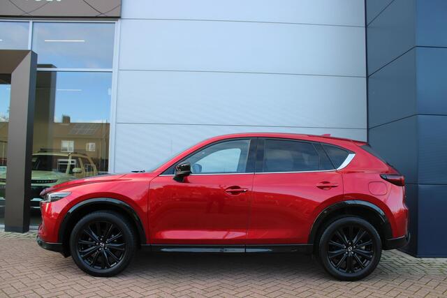 Mazda CX-5 2.0 SkyActiv-G 165 Homura Leer/Alcantara Airco Bose 360 Camera Carplay VOL!!!!!