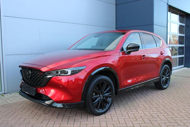 Mazda CX-5 2.0 SkyActiv-G 165 Homura Leer/Alcantara Airco Bose 360 Camera Carplay VOL!!!!!