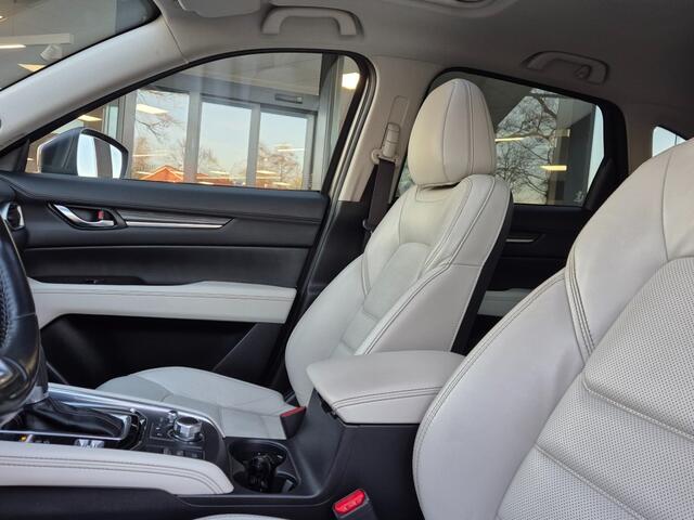 Mazda CX-5 SKYACTIV-G 2.5 194 6AT 4WD LUXURY / White leder / Trekhaak