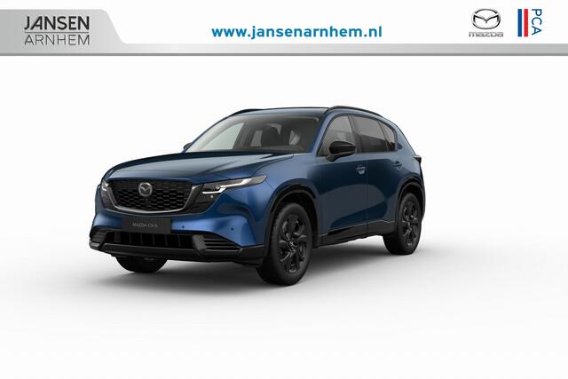 Mazda CX-5 Homura - Zwart lederen interieur & Panoramic Pack | 19-inch lichtmetalen velgen, Black | Alarmsysteem | Automatisch dimmende binnenspiegel met randloos design