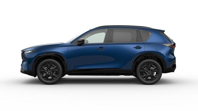 Mazda CX-5 Homura - Zwart lederen interieur & Panoramic Pack | 19-inch lichtmetalen velgen, Black | Alarmsysteem | Automatisch dimmende binnenspiegel met randloos design