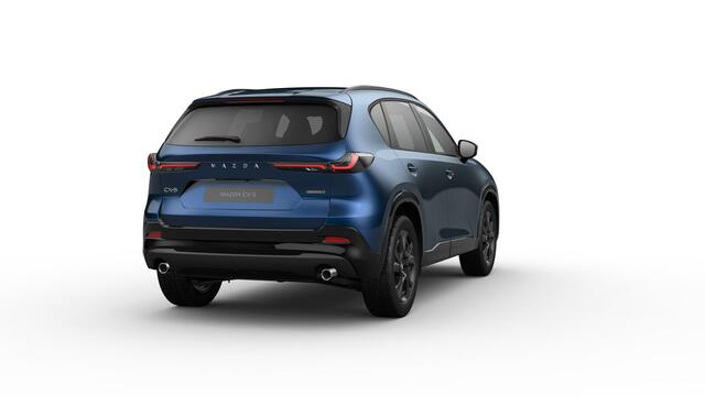 Mazda CX-5 Homura - Tan lederen interieur | 19-inch lichtmetalen velgen, Black | Alarmsysteem | Automatisch dimmende binnenspiegel met randloos design