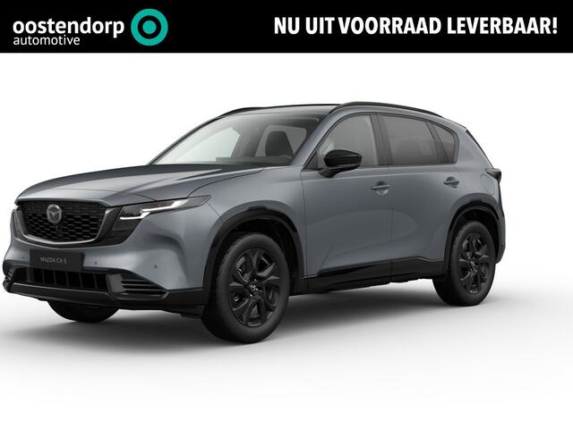 Mazda CX-5 2.5 E-SKYACTIV G 141 M HYBRID Homura | Voorraad auto leverbaar maart 2026 | Zwart interieur |