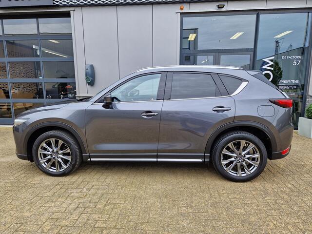 Mazda CX-5 2.5 SkyActiv-G 194 Signature | AUTOMAAT | FULL OPTION | LEDER | OPEN DAK 2000 KG TREKGEWICHT!