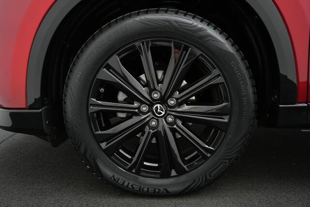 Mazda CX-5 2.0 e-SkyActiv-G Homura automaat met Black Comfort Pack, wegklapbare trekhaak en all-weather banden : dealer onderhouden