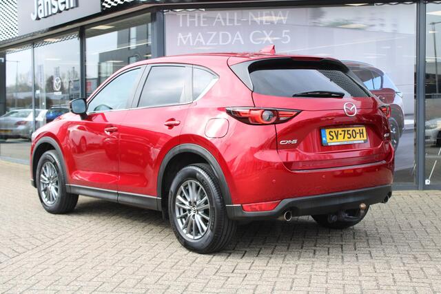 Mazda CX-5 2.0 SkyActiv-G 165 TS+ , Automaat, Trekhaak, i-Activesense Pack, Navi, Clima, Cruise, Camera, Stoel/Stuurverwarming, LMV 17 Inch, PDC, LKA, BSM