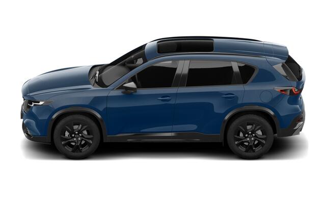 Mazda CX-5 Homura - Zwart lederen interieur & Panoramic Pack | 19-inch lichtmetalen velgen, Black | Alarmsysteem | Automatisch dimmende binnenspiegel met randloos design