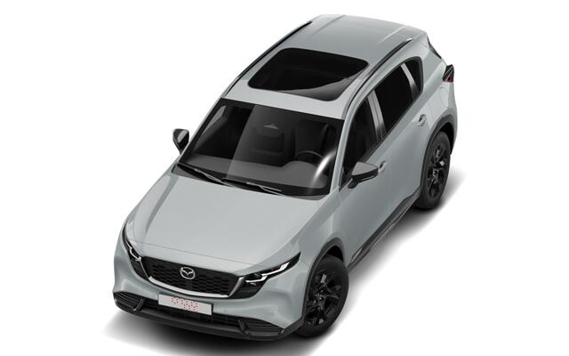 Mazda CX-5 Homura - Zwart lederen interieur & Panoramic Pack | 19-inch lichtmetalen velgen, Black | Alarmsysteem | Automatisch dimmende binnenspiegel met randloos design