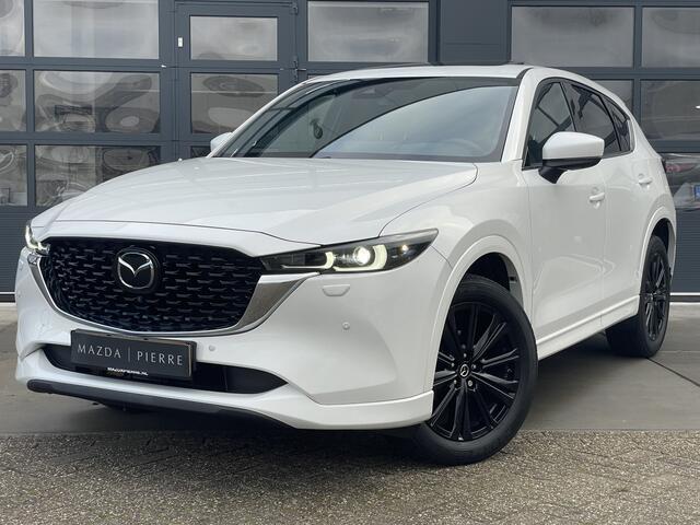 Mazda CX-5 2.0 e-SkyActiv-G 165 M Hybrid 165 Takumi | AUTOMAAT | TREKHAAK | OPEN DAK | FULL-OPTION!! NAVI | WINTERPAKKET | 19 INCH LMV | LED | 2000 KG TREKGEWICHT