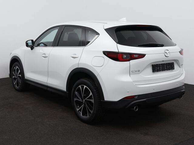 Mazda CX-5 2.0 e-SkyActiv-G M Hybrid 165 Exclusive-Line + Black Comfort pakket Navigatie | PDC v+a en 360 Gr. camera | Leder | Stoelverwarming
