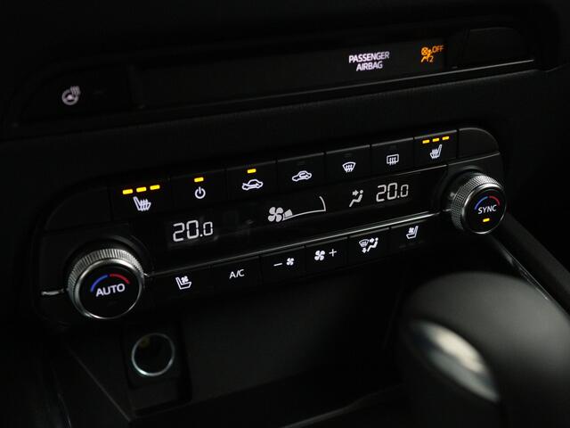 Mazda CX-5 2.0 e-SkyActiv-G M Hybrid 165 Exclusive-Line + Black Comfort pakket Navigatie | PDC v+a en 360 Gr. camera | Leder | Stoelverwarming