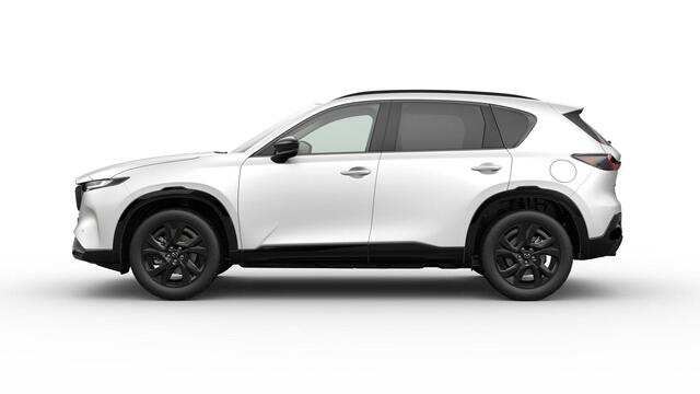 Mazda CX-5 Homura - Zwart lederen interieur & Panoramic Pack | 19-inch lichtmetalen velgen, Black | Alarmsysteem | Automatisch dimmende binnenspiegel met randloos design