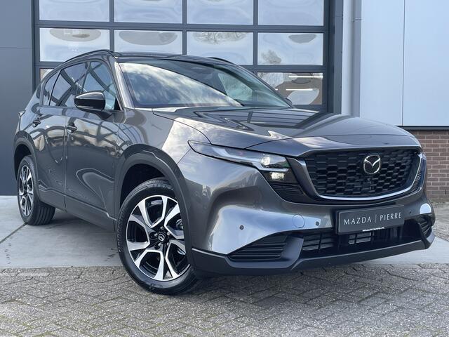 Mazda CX-5 2.5 E-SKYACTIV G 141 M HYBRID AUTOMAAT Exclusive-Line NAVI | APPLE CARPLAY / ANDROID | ACHTERUITRIJCAMERA | BOSE | ADATIEVE CRUISE CONTROL 12,9 " INFOTAINMENTSYSTEEM VOORZIEN VAN GOOGLE BUILT-IN | 2000 KG TREKGEWICHT