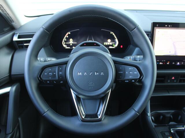 Mazda CX-5 2.5 E-SKYACTIV G 141 M HYBRID Exclusive-Line | Stuur-/stoelverwarming v+a | 360 Camera | HUD | Leer | Elek. stoelverstelling | Dodehoek detectie | LED |