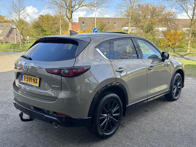 Mazda CX-5 2.5 e-SkyActiv-G M Hybrid 194 Homura NL-Auto, Dealer ondh., Trekhaak, Schuifdak, Navigatie, Apple Carplay /Android Auto, Bose, Cruise Controle ad., Head-up, All Seasons.