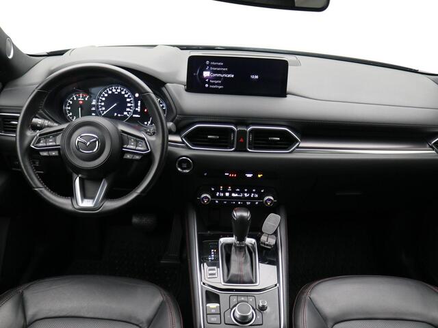 Mazda CX-5 2.0 SkyActiv-G 165 Sportive AUTOMAAT / Afneembare Trekhaak / 2000kg Trekgewicht / 360 Camera / Elektrische Stoelen Met Gehuegen / Stoel en Stuurverwarming / Stoelventilatie / HUD /