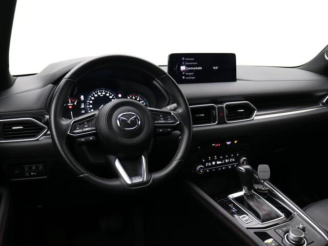 Mazda CX-5 2.0 SkyActiv-G 165 Sportive AUTOMAAT / Afneembare Trekhaak / 2000kg Trekgewicht / 360 Camera / Elektrische Stoelen Met Gehuegen / Stoel en Stuurverwarming / Stoelventilatie / HUD /