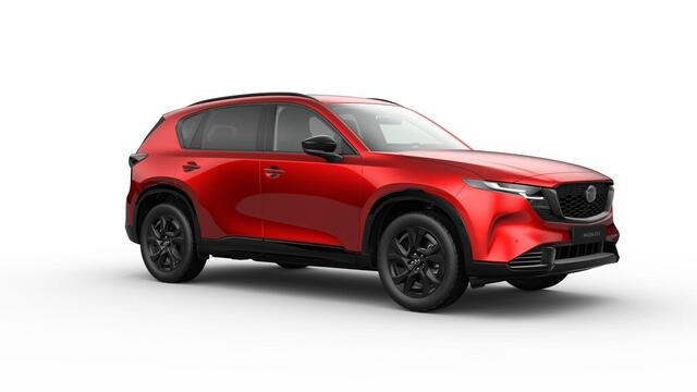 Mazda CX-5 2.5 E-SKYACTIV G 141 M HYBRID Homura | Nieuw | Panoramadak | 360 Camera | 19' LM velgen