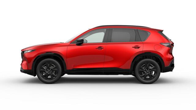 Mazda CX-5 2.5 E-SKYACTIV G 141 M HYBRID Homura | Nieuw | Panoramadak | 360 Camera | 19' LM velgen
