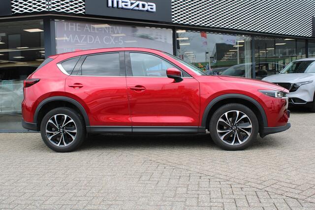 Mazda CX-5 2.5 SkyActiv-G 194 Luxury-Line , Automaat, 360 Camera, Bose, Stoel/Stuurverwarming, Adap.Cruise, LMV 19 Inch, Apple Carplay, Android Auto, HUD, PDC, LKA, BSM