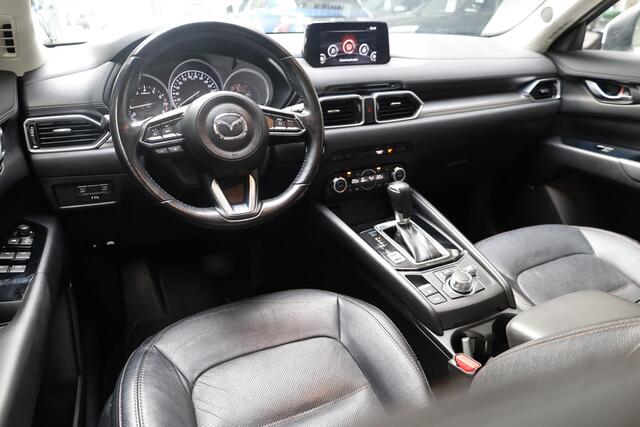 Mazda CX-5 2.0 SkyActiv-G 165 Skylease GT ZEER-NETJES!! TREKHAAK LEER+MEMORY+2xELEKTRISCH NAVI STUUR/STOELVERWARMING NAP 17"LMV 2xKEYLESS 2xPDC BOSE