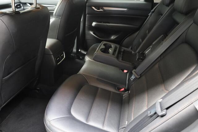 Mazda CX-5 2.0 SkyActiv-G 165 Skylease GT ZEER-NETJES!! TREKHAAK LEER+MEMORY+2xELEKTRISCH NAVI STUUR/STOELVERWARMING NAP 17"LMV 2xKEYLESS 2xPDC BOSE