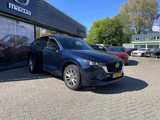 Mazda CX-5 2.0 e-SkyActiv-G M Hybrid 165 Takumi , Automaat, Leder, Schuif-/Kanteldak, Bose, 360 Camera, Adap.Cruise, Stoel/Stuurverwarming, Apple Carplay, Android Auto, PDC, LKA, BSM