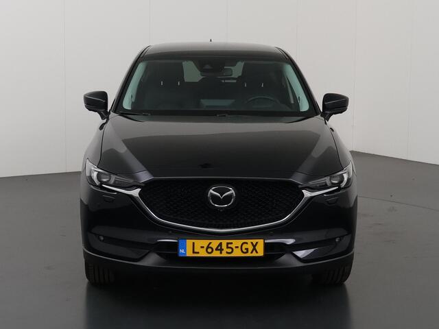 Mazda CX-5 2.0 SkyActiv-G 165 Luxury | Trekhaak | Lederen Bekleding | Ele.verstelbare stoelen | 360 Camera | Stoel/Stuurverwarming | Stoelkoeling | Adaptieve Cruise Control | HUD | Bose Audio | Ele. kofferdeksel |