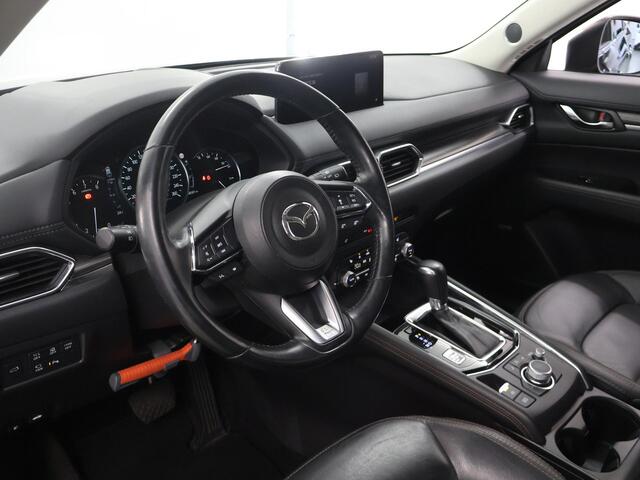 Mazda CX-5 2.0 SkyActiv-G 165 Luxury | Trekhaak | Lederen Bekleding | Ele.verstelbare stoelen | 360 Camera | Stoel/Stuurverwarming | Stoelkoeling | Adaptieve Cruise Control | HUD | Bose Audio | Ele. kofferdeksel |