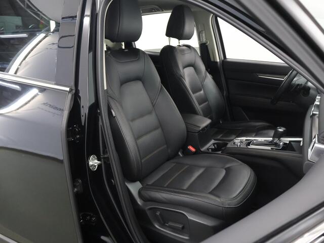 Mazda CX-5 2.0 SkyActiv-G 165 Luxury | Trekhaak | Lederen Bekleding | Ele.verstelbare stoelen | 360 Camera | Stoel/Stuurverwarming | Stoelkoeling | Adaptieve Cruise Control | HUD | Bose Audio | Ele. kofferdeksel |