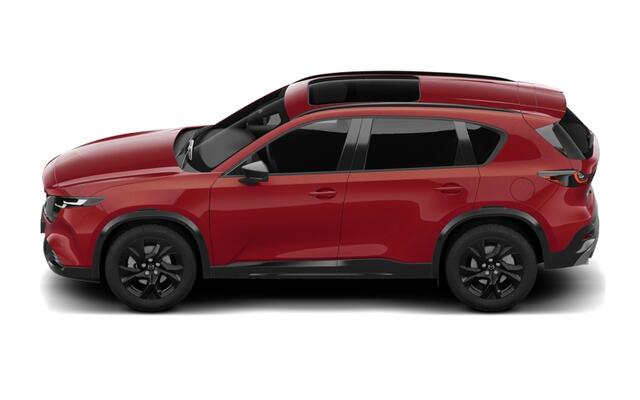 Mazda CX-5 Homura - Zwart lederen interieur & Panoramic Pack | 19-inch lichtmetalen velgen, Black | Alarmsysteem | Automatisch dimmende binnenspiegel met randloos design