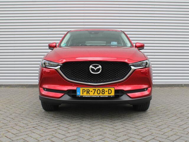 Mazda CX-5 2.0 SkyActiv-G 160 GT-M 4WD | Trekhaak | Schuifdak | Stuur-/stoelverwarming | 19" LM | HUD | LED | Elek. stoelverstelling + achterklep | Camera | Leer |