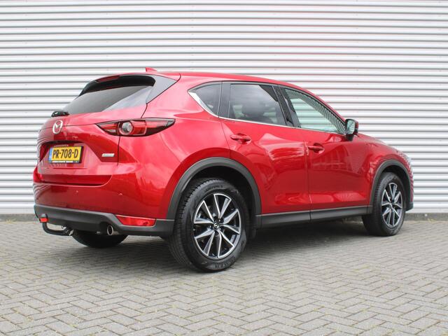 Mazda CX-5 2.0 SkyActiv-G 160 GT-M 4WD | Trekhaak | Schuifdak | Stuur-/stoelverwarming | 19" LM | HUD | LED | Elek. stoelverstelling + achterklep | Camera | Leer |