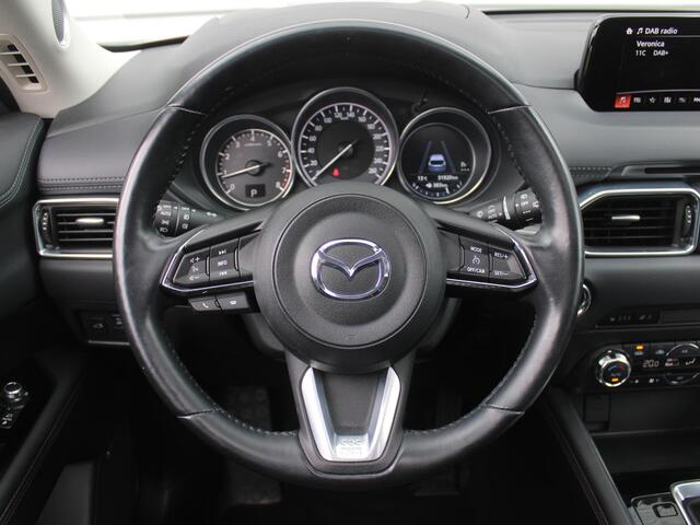 Mazda CX-5 2.0 SkyActiv-G 160 GT-M 4WD | Trekhaak | Schuifdak | Stuur-/stoelverwarming | 19" LM | HUD | LED | Elek. stoelverstelling + achterklep | Camera | Leer |