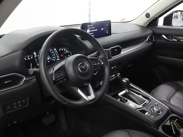 Mazda CX-5 2.0 e-SkyActiv-G M Hybrid 165 Exclusive-Line | Tekhaak | Bose | Winterpakket | Navigatie | Stoelventilatie | Parkeercamera 360° | Leder | Elektr. Verstelbare Stoelen |