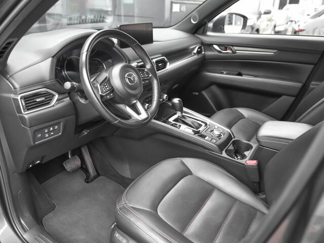 Mazda CX-5 2.5 SkyActiv-G 194 Homura Leren bekleding Adaptive cruise Stoelverwarming CarPlay 360° camera