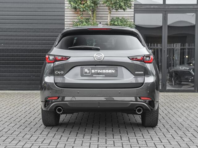 Mazda CX-5 2.5 SkyActiv-G 194 Homura Leren bekleding Adaptive cruise Stoelverwarming CarPlay 360° camera
