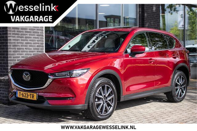 Mazda CX-5 2.2d SkyActiv-D 175 GT-M 4WD | trekhaak | schuif- k dak | Leder |