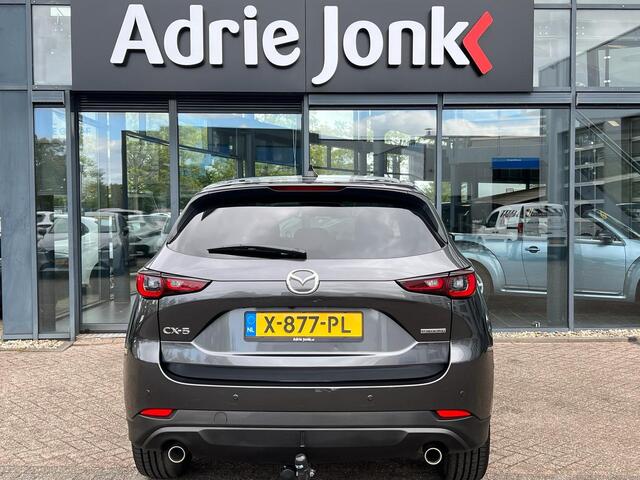 Mazda CX-5 2.0 e-SkyActiv-G M Hybrid 165 Exclusive-Line | AUTOMAAT | TREKHAAK | 360 CAMERA | 19 INCH | APPLE + ANDROID AUTO | NED AUTO | LAGE KM STAND |