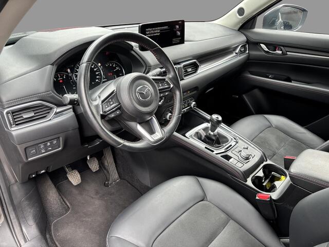 Mazda CX-5 2.0 SkyActiv-G 165 Sportive , Trekhaak, Half Leder, Adap.Cruise, Bose, 360 Camera, LMV 19 Inch, HUD, Navi, Apple, Stuur/Stoelverwarming