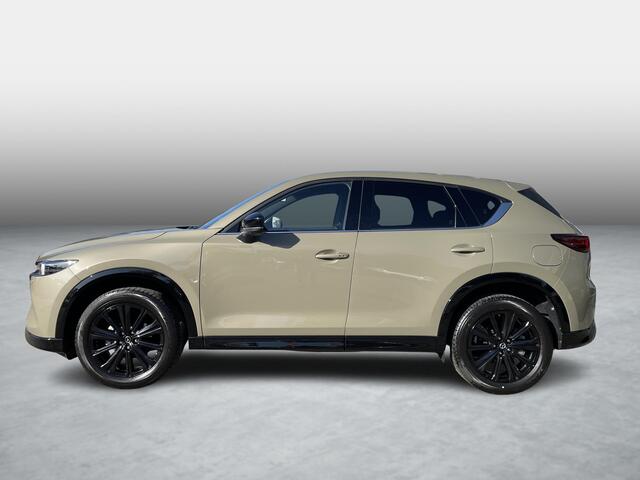 Mazda CX-5 2.0 e-SkyActiv-G M Hybrid 165 Homura , Automaat, Trekhaak, Leder, Bose, Adap.Cruise, Clima, Camera, Stoel/Stuurverwarming, Stoelventilatie, LMV 19 Inch, HUD, PDC, LKA
