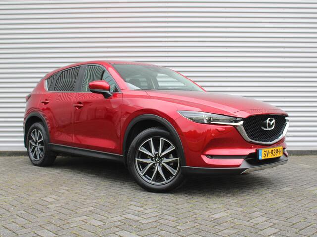 Mazda CX-5 2.0 SkyActiv-G 165 Skylease GT | Trekhaak | Stuur-/stoelverwarming | Camera | 19" LM | Leer | Dodehoek detectie | Elek. stoelverstelling | LED |