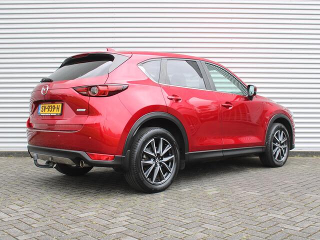 Mazda CX-5 2.0 SkyActiv-G 165 Skylease GT | Trekhaak | Stuur-/stoelverwarming | Camera | 19" LM | Leer | Dodehoek detectie | Elek. stoelverstelling | LED |