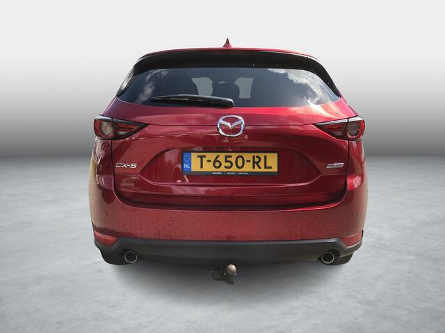Mazda CX-5 2.0 SkyActiv-G 165 GT-Luxury , Trekhaak, 19 Inch LMV, Leder, Stuur/Stoelverwarming, Bose, HUD, PDC, Cruise, Automatische Achterklep, LKA, BSM, SCBS, Bluetooth