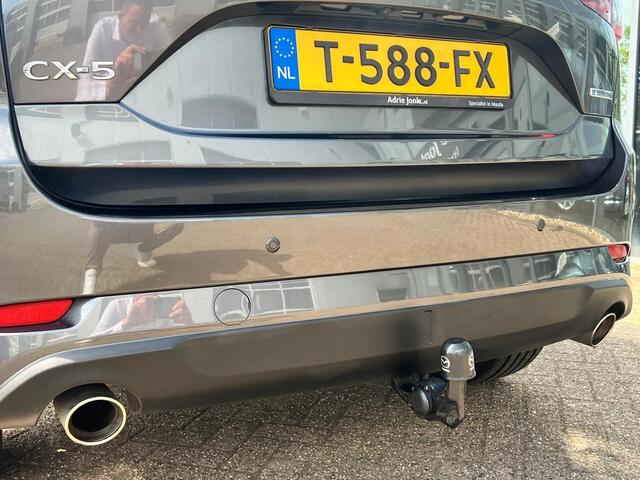 Mazda CX-5 2.0 e-SkyActiv-G M Hybrid 165 Takumi TREKHAAK | LEDER | Bose AUDIO | 360gr. CAMERA | El. A.KLEP | STOELVENTILATIE | STUUR- en STOEL VERWARMING | NED. AUTO | GARANTIE 6-2029 |