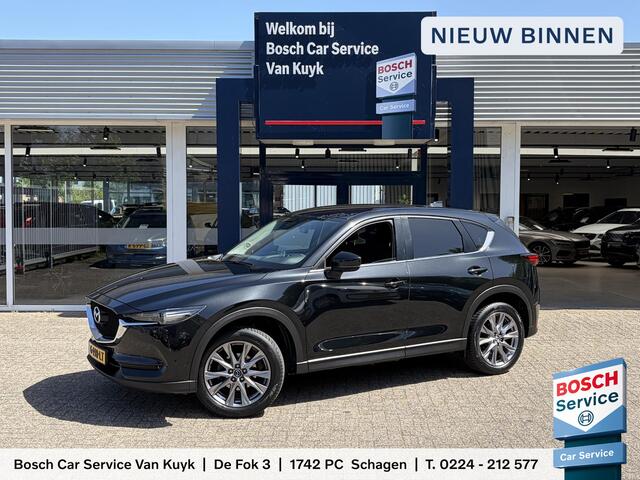Mazda CX-5 2.0 SkyActiv-G 165 Sport Selected / Automaat / NL-Auto / 1e-Eigenaar / Head-Up Display / Stuur-/Stoelverwarming / Trekhaak / Cruise-Control / Rondom-Camerazicht / LED / Dodehoek-Detectie / Climate-Control / DAB Radio-Bluetooth / Camera / 19'' LMV / All-S