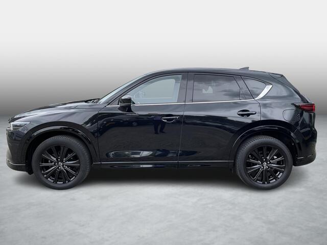 Mazda CX-5 2.0 SkyActiv-G 165 Homura Limited , Automaat, Trekhaak, Half Leder, 360 Camera, Adap.Cruise, Clima, Stoel/Stuurverwarming, Apple CArplay, Android Auto, LMV 19 Inch, PDC, LKA,