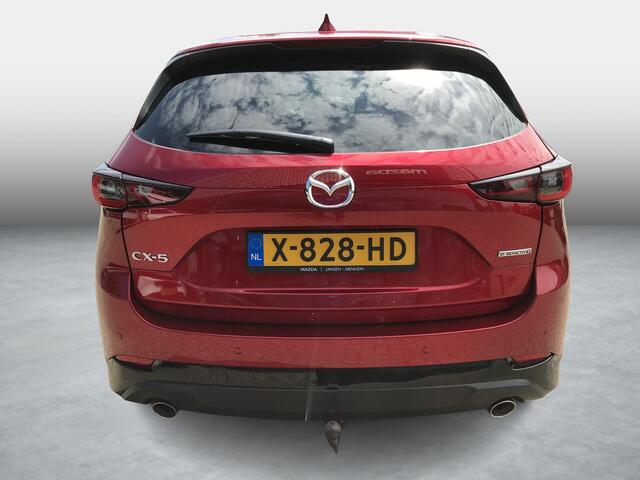 Mazda CX-5 2.0 e-SkyActiv-G M Hybrid 165 Takumi , Automaat, Trekhaak, Leder, All Season, 19 Inch LMV, Apple Carplay, Bose, Adap. Cruise, Climate, Stoel/Stuurverwarming, Stoelventilatie
