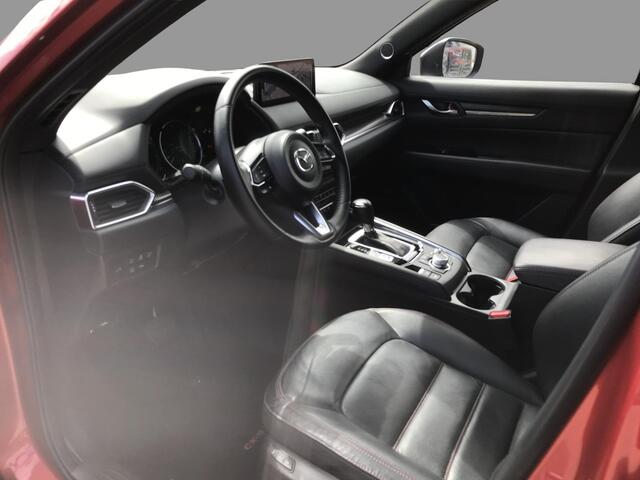 Mazda CX-5 2.0 e-SkyActiv-G M Hybrid 165 Takumi , Automaat, Trekhaak, Leder, All Season, 19 Inch LMV, Apple Carplay, Bose, Adap. Cruise, Climate, Stoel/Stuurverwarming, Stoelventilatie